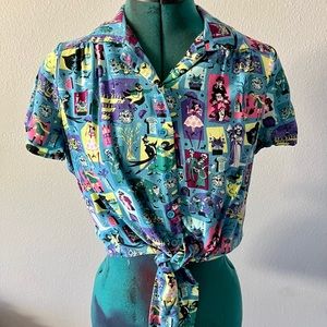 Haunted Mansion Tie Top